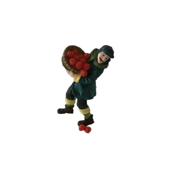 Set of 5 Poly Christmas Village Figures - Picture 7 of 9